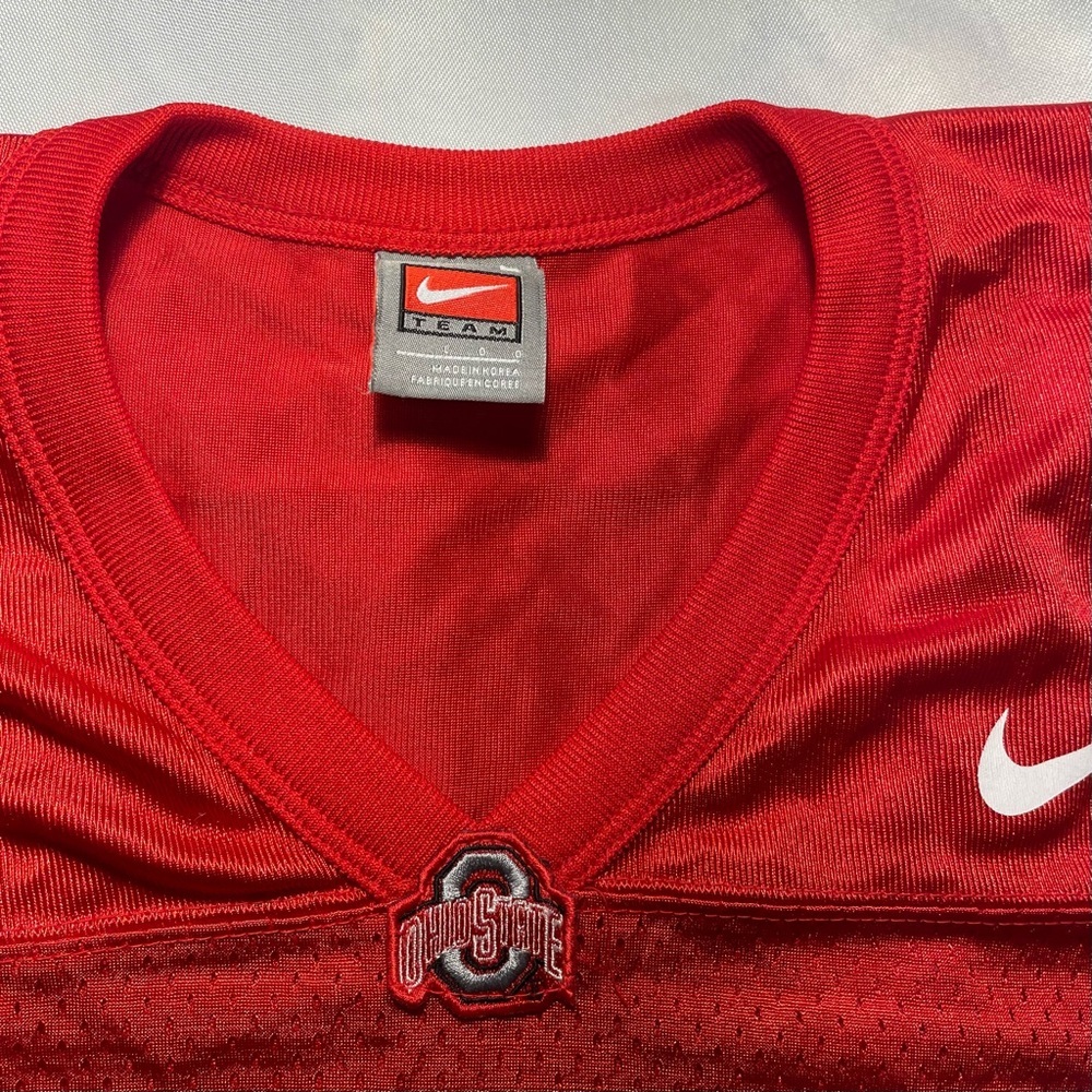 🏈The Ohio State Nike Red and White Men's Football Jersey - Picture 3 of 5